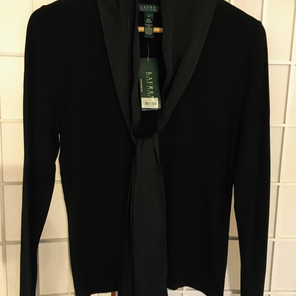 Lauren ,Ralph Lauren black Blouse